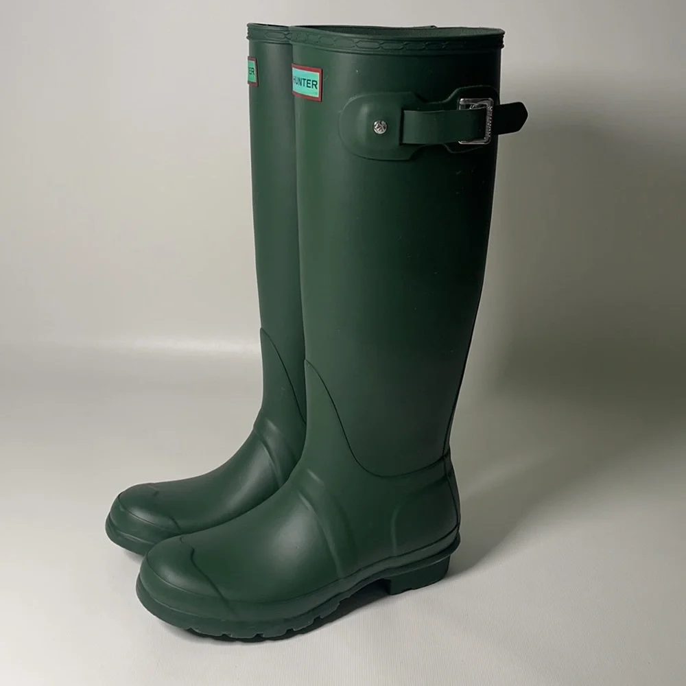 Hunter Tall Rain Boots - sz 37EU / US6